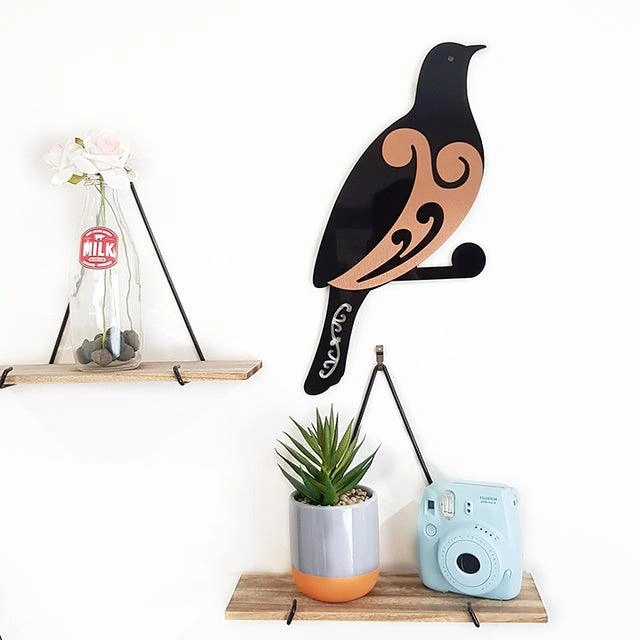 Koru Kereru: Two-Tone Wood Pigeon - Unique Wall Art for Your Home